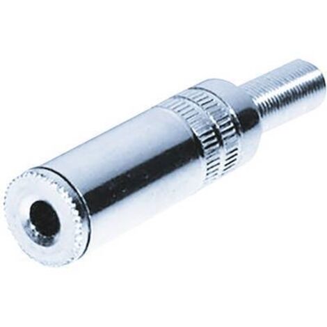 JACK 3.5 MM FEMELLE, DROIT TRU COMPONENTS 1559775 NOMBRE DE PÔLES (NUM): 3 STÉRÉO ARGENT 1 PC(S) (1/2)