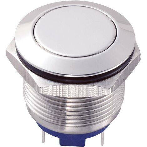 BOUTON-POUSSOIR ANTIVANDALISME TRU COMPONENTS GQ19F-10/J/S 701929 48 V/DC 2 A 1 X OFF/(ON) IP65 À RAPPEL 1 PC(S) (1/4)