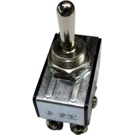 TRU COMPONENTS 1587677 TC-R13-28E-06 Interrupteur à levier 250 V/AC 10 A 2 x On/Off/On permanent/0/permanent 1 pc(s) (1/3)