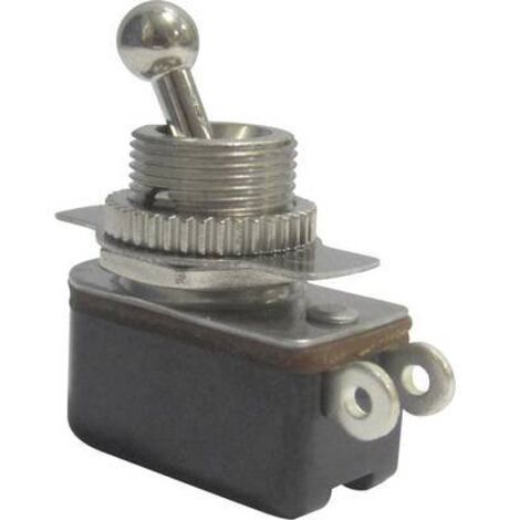 INTERRUPTEUR À LEVIER 1 X OFF/ON TRU COMPONENTS TC-R13-36A1-05 1587679 250 V/AC 3 A À ACCROCHAGE 1 PC(S) (1/2)