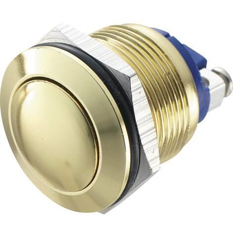 BOUTON-POUSSOIR ANTIVANDALISME TRU COMPONENTS GQ 19B-G 701262 48 V/DC 2 A 1 X OFF/(ON) IP65 À RAPPEL 1 PC(S) (1/4)