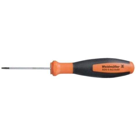 WEIDMÜLLER SDS 0.4X2.0X60 TOURNEVIS POUR VIS À FENTE LARGEUR DE LA LAME: 2 MM LONGUEUR DE LA LAME: 60 MM 2749260000 (1/2)