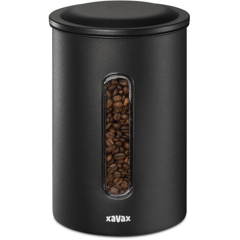 BOÎTE CAFÉ PR 1,3KG DE GRAINS OU 1,5KG DE POUDRE, ÉTCHE AIR/ARÔMES, NR XAVAX (1/4)