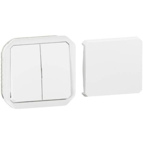 LEGRAND PLEXO TRANSFORMEUR RÉVERSIBLE 5 FONCTIONS SAILLIE À COMPOSER ÉTANCHE BLANC IP55 - 069618L (1/4)