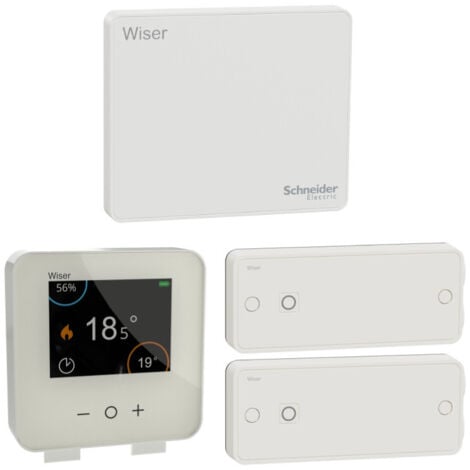 KIT THERMOSTAT CONNECTÉ POUR RADIATEURS ÉLECTRIQUES SCHNEIDER