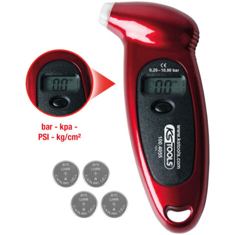 KS TOOLS 100.4055 MANOMÈTRE NUMÉRIQUE, 0,2010 BAR (1/5)