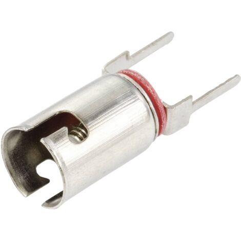 TRU COMPONENTS TC-10477728 SUPPORT DAMPOULE CULOT (MINI-LAMPES): BA9S CONNEXION: BROCHES À SOUDER 1 PC(S) (1/4)
