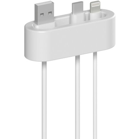 Tapez 3-NEWStonege-Enrouleur De Câble USB En Silicone, Support De Clips De Gestion Pour Souris