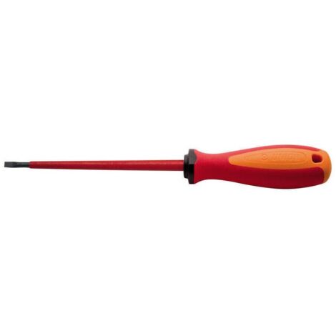 Tournevis plat Unior 603VDETBI ergonomique certifié VDE (1/4)