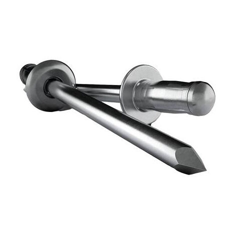 Gesipa 1433850 Rivet aveugle (Ø x L) 4.8 mm x 10 mm acier aluminium 50 pc(s) D003522 (1/5)