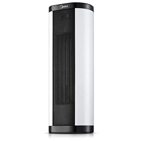 RADIATEUR SOUFFLANT CÉRAMIQUE MIDEA NTH20-17BR 2000W AVEC THERMOSTAT, OSCILLATION, 2 NIVEAUX DE CHAUFFAGE, CHAUFFAGE AVEC VENTIL