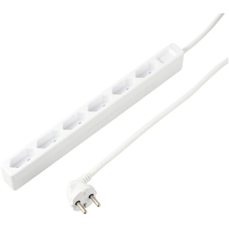 SYGONIX SY-5775150 MULTIPRISE X6 BLANC FICHE EURO 1 PC(S) (1/5)