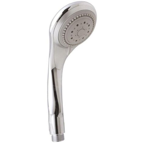 AQUALINE DOUCHES - POMME DE DOUCHE, DIAMÈTRE 80 MM, 5 JETS, CHROME SC025 (1/2)