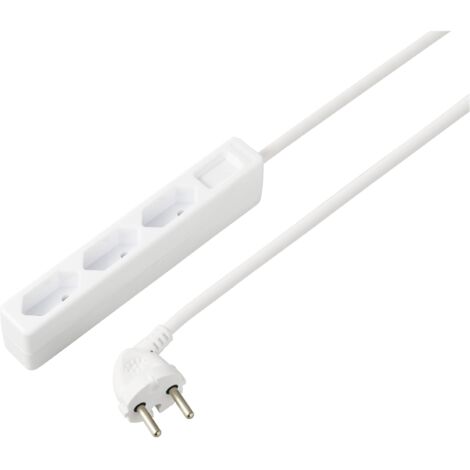 SYGONIX SY-5775148 MULTIPRISE X3 BLANC FICHE EURO 1 PC(S) (1/5)