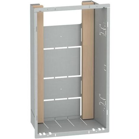 Schneider Electric – Bac d'encastrement mural 1x13 modules – Hauteur utile 477 mm – Tôle blanche RAL 9003 – IK09 conforme EN 50102