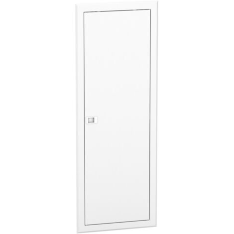 Schneider Electric – Porte de coffret électrique 1x13 modules – Dimensions L 340mm H 930mm – Indice de protection IP40 – Tenue aux chocs IK09 - RESI9