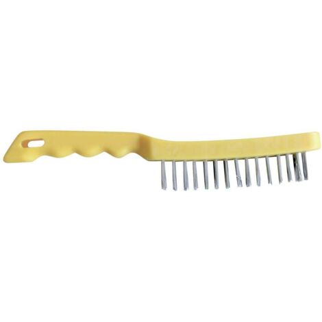 GYS ACIER INOXYDABLE BROSSE  4 RANGS, 1 PIÈCE, 044258