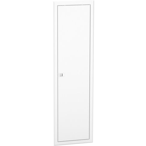 Schneider Electric – Porte de coffret électrique pour bac d'encastrement R9H13286 – Dimensions L 340mm x H 1180mm – IP40 – 1x13 modules – Tenue aux chocs IK09 - RESI9