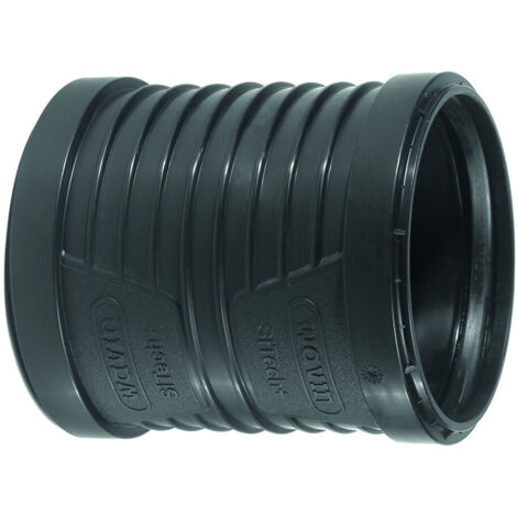 Raccord sanitaire double prise PP-HT Sitech Plus 50, pour assainissement interne silencieux, noir (1/4)