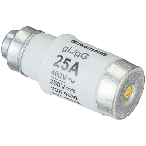 EATON 25 NZ02 SÉCURITÉ INSERT 25 A JJAUNE NEOZED 400 V GG D02 25NZ02