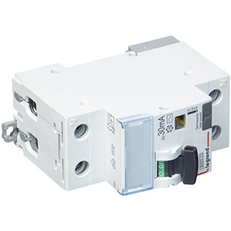 Disjoncteur différentiel 2P 16A C 0,03A type AC P312 DX3 411013