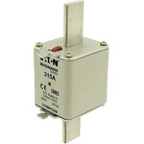 EATON BUSSMANN EATON BUSSMAN EMBOUT FUSIBLE NH2 500 V AC/315A, GG - GL DIN 43620-1, DIN 43620-3, IEC 60269, VDE 315NHG2B (1/3)