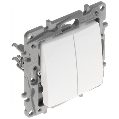 NILOE 764502 LEGRAND 2185 INTERRUPTEUR À DOUBLE ESCALIER 10 A (1/3)