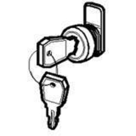 LEGRAND LEG01491 SERRURE À CLÉ N° 850 POUR COFFRETS MODULAIRES ENCASTRÉS (1/2)