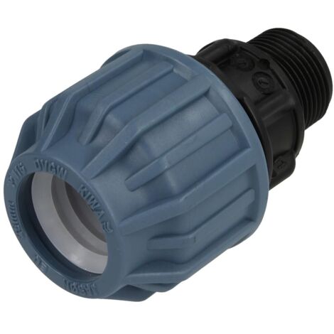 Raccord de serrage à visser PE 20 mm x 3/4'' FM