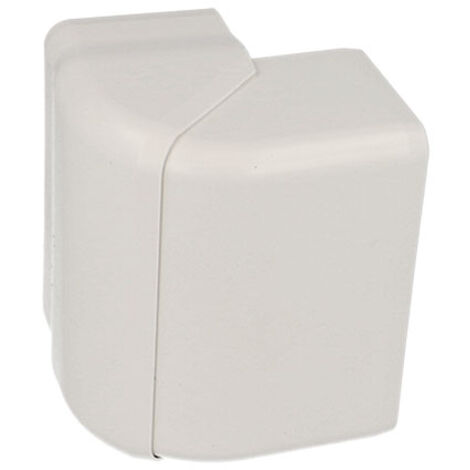 Angles extérieurs 8506 – Lot de 2 pour goulottes 80x40 mm – Finition blanche – Installation électrique soignée – Kopos - 8506HB (1/2)