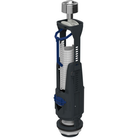 Mécanisme de chasse d'eau Geberit Type 240 – Double touche réglable – Économie d'eau – Tuyau de trop-plein raccourcissable (1/4)