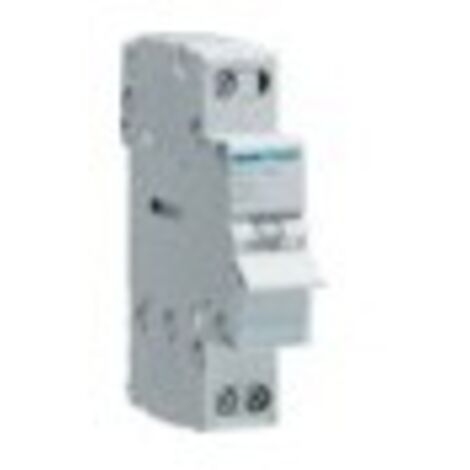 HAGER COMMUTATEUR MODULAIRE 1 PÔLE 40 A COMUN I-0-II CI-DESSUS SFT140 (1/2)