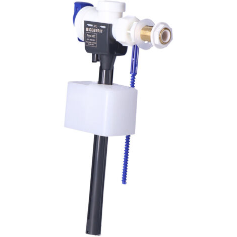 Flotteur de chasse d'eau 3/8'' – Alimentation d'eau latérale – Mamelon en laiton – Compatible avec modèles Geberit (1/3)