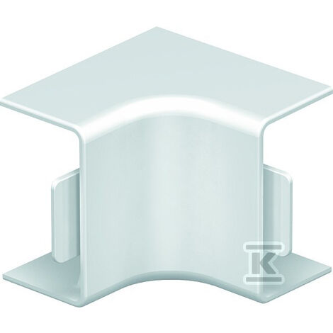 CHAPEAU ANGULAIRE INTERIEUR BLANC TYPE WDK/HI 15030/4 PCS OBO BETTERMANN 6191843 (1/3)