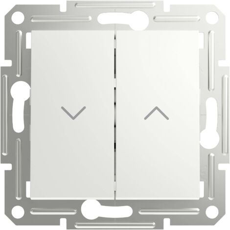 SCHNEIDER ELECTRIC INTERRUPTEUR POUR VOLET ROULANT ASFORA BLANC (RAL 9003) EPH1370521D