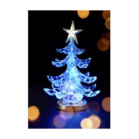 SYGONIX SY-4722058 SAPIN DE NOÊL RVB TRANSLUCIDE, ARGENT (1/5)