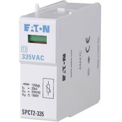 Cartouche parafoudre 280VAC 20kA 000167592 EATON SPCT2-280 (1/2)