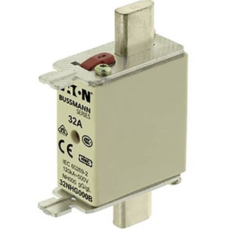 EATON 32NHG000B FUSIBLE NH AVEC AFFICHEUR DE SÉCURITÉ MÉCANIQUE TAILLE DU FUSIBLE = 000 32 A 500 V 3 PC(S) (1/2)