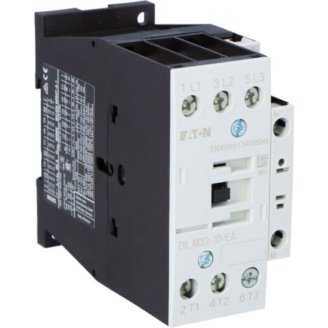 CONTACTEUR DE PUISSANCE 32A 3P 230V AC 1Z 0R DILM32-10-EA(230V50HZ,240V60HZ) 189917 EATON (1/3)