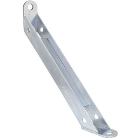 Poutre de support 6628220 45° – Longueur 250 mm – Acier galvanisé électrolytique – Charge utile 4500 N pour renforcement mural – Walraven
