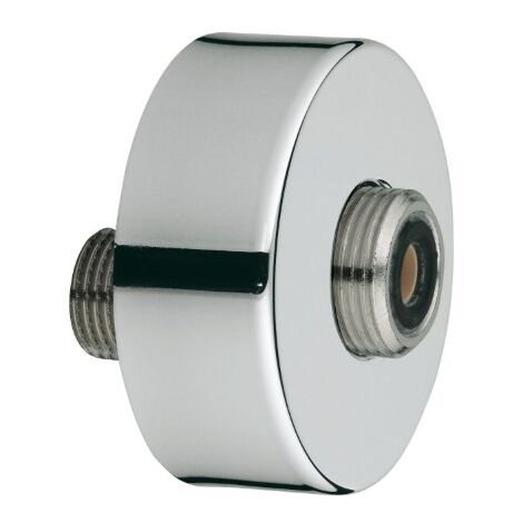 Grohe – Raccord S chromé 1/2'' x 3/4'' – Excentricité 7,5 mm – Rosace diamètre 70 mm – Amortisseur acoustique pour fonctionnement silencieux (1/5)