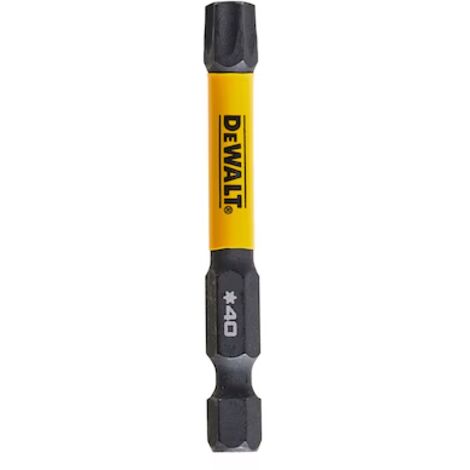 Embouts à chocs Dewalt T40 x 50 (5 pièces). Torsion extrême. (1/2)
