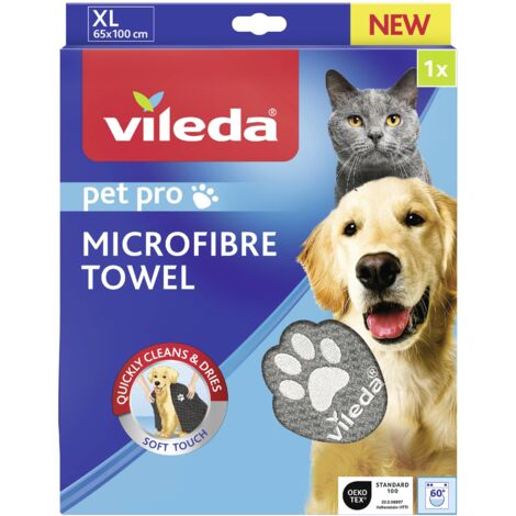 VILEDA PET PRO MICROFIBRE TOWEL XL SERVIETTE POUR ANIMAUX 1 PC(S) 172670 (1/5)