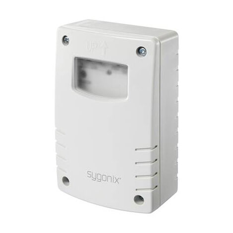 SYGONIX SY-5836542 INTERRUPTEUR CRÉPUSCULAIRE GRIS 230 V/AC 1 NO (T) 1 À 9 H (1/5)