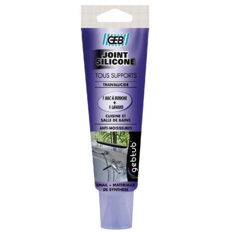 Joint Silicone GEB Translucide Anti-Moisissures (1/3)
