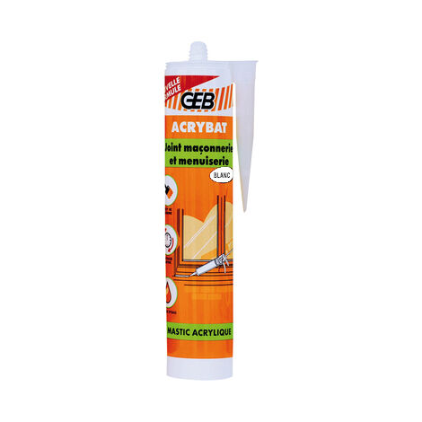 ACRYBAT ACRYL BLANC CART 310ML SPEC MACONNERIE 107050 GEB (1/6)