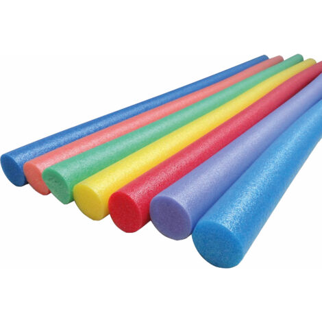 Nouilles de piscine – 150 cm avec mousse solide et flexible – Convient pour les adultes et les enfants – Flotteur de nouilles de piscine solide et léger pour piscine, plage, artisanat