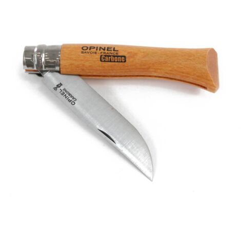 Couteau Pliant Opinel O-VRN06 Viroblok Lame Acier Carbone 7 cm