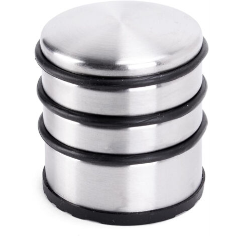 BUTOIR DE PORTE INOX 7.2CM DIAMETRE 9CM M S V 100264 (1/3)
