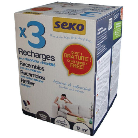 Recharge Absorbante Neutre 350g Absorption D'humidité Efficace Et Longue Durée - Seko (1/3)